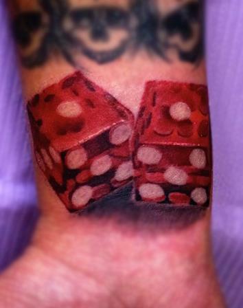 Tattoos - Dice - 77455